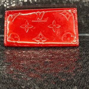 Louis Vuitton Red Key & Card Holder